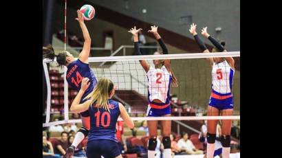 Equipo femenino cubano de voleibol sub 18