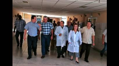 Visita gubernamental a Holguín