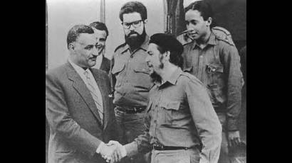 El encuentro con Gamal Abdel Nasser