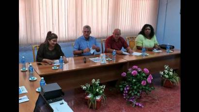 Visita gubernamental a Camagüey