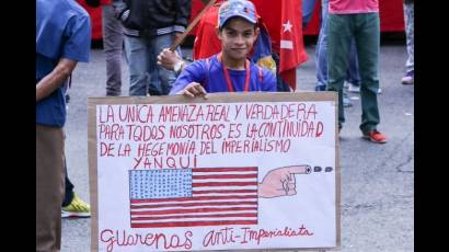 La marcha unió al pueblo venezolano con los delegados al Foro provenientes de todas las regiones del planeta.
