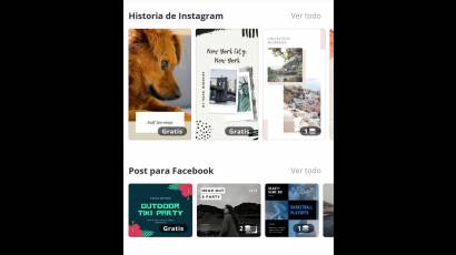 Canva permite la fácil creación