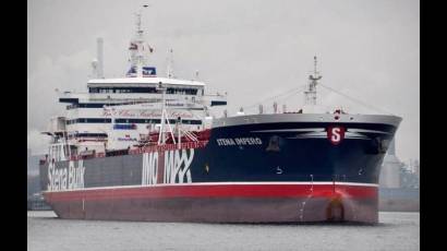 Petrolero británico Stena Impero