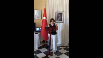 Embajadora de Ankara en La Habana