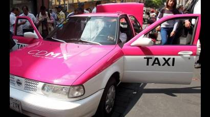 Taxis en la Ciudad de México