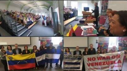 Foro de apoyo al gobierno bolivariano