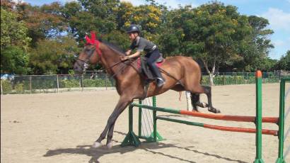 Para Yenier, cabalgar es una pasión