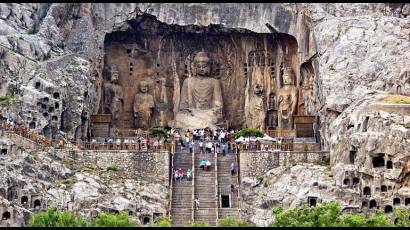 Grutas Longmen en China