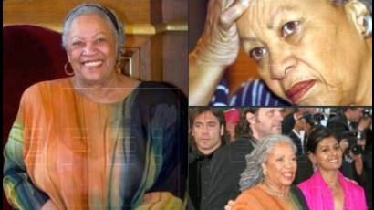 Autora estadounidense Toni Morrison