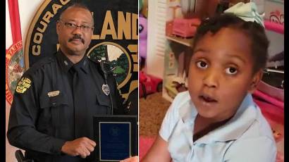 Un oficial norteamericano arrestó a dos niños en edad primaria