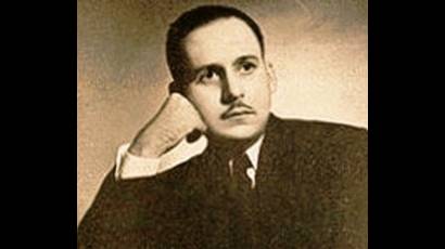 El escritor Emilio Ballagas