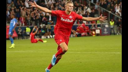 El delantero noruego Erling Haland