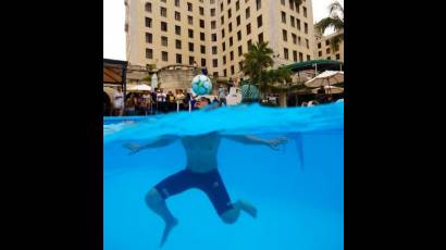 Jhoen Lefont en el Hotel Nacional