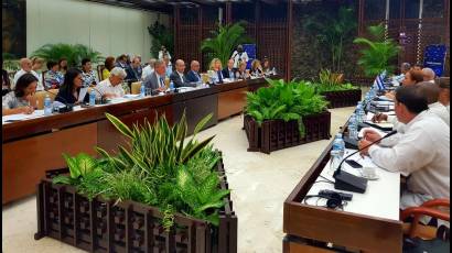 Sesiona en La Habana comité conjunto Cuba-Unión Europea