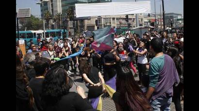 Manifestaciones en Chile