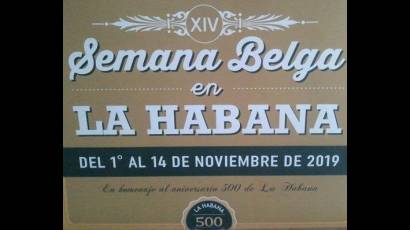 XIV Semana Belga en La Habana