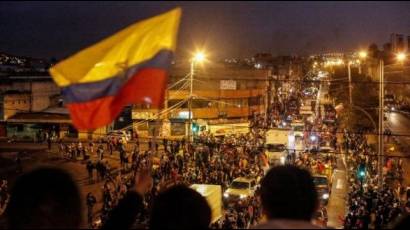 Protestas en la capital de Ecuador