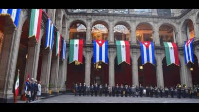 Patio de Honor del Palacio Nacional de México