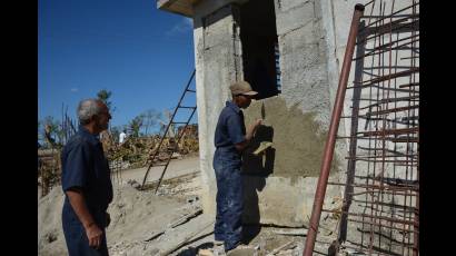 Contrucción de viviendas en Cuba