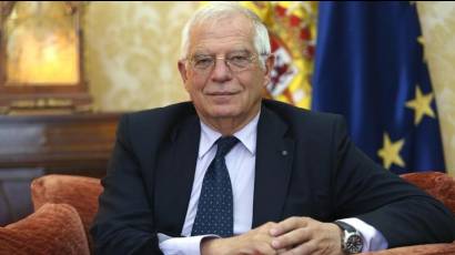 Josep Borrell, ministro de Asuntos Exteriores, Unión Europea y Cooperación del Reino de España