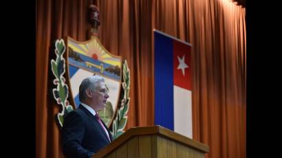 Presidente de la República de Cuba, Miguel M. Díaz-Canel Bermúdez