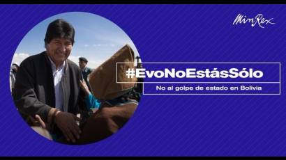 Líderes mundiales condenan Golpe de Estado en Bolivia y se solidarizan con Evo
