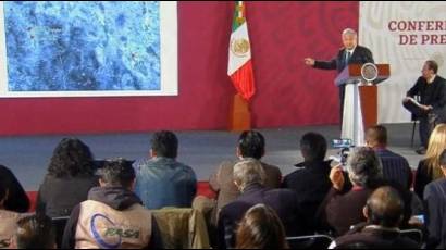 Conferencia de prensa de Andrés Manuel López Obrador