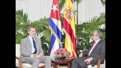 Raúl y el Rey de Esapaña