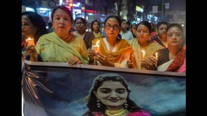 Manifestaciones en la India