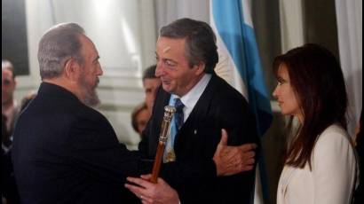 Fidel en Argentina