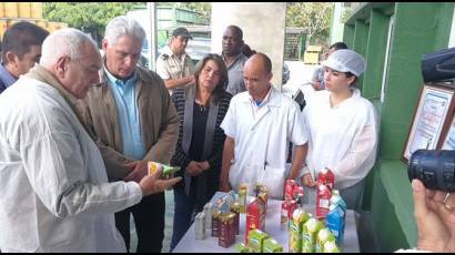 Díaz-Canel en Sancti Spíritus