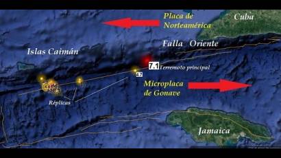 Sismo en el sur de Cuba