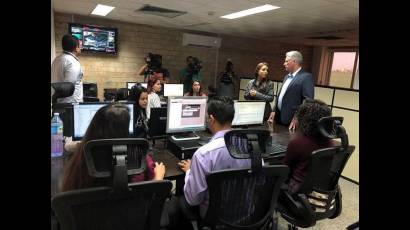 Estudios de Telesur en La Habana