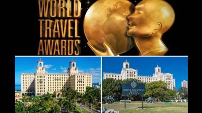 Premia World Travel Awards al Hotel Nacional de Cuba