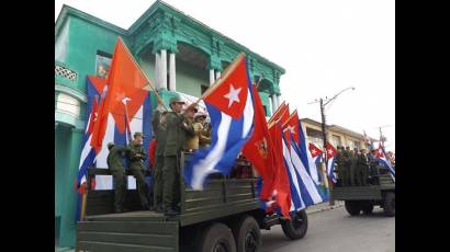 El pueblo de Camagüey volvió a la Plaza de la Libertad para rememorar los días gloriosos de la caravana de la libertad