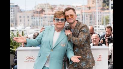 Elton John y Taron Egerton