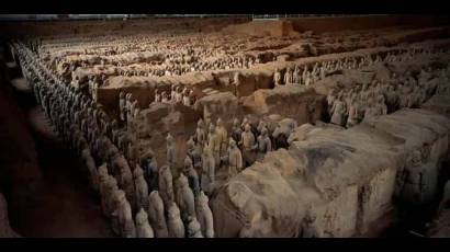 Guerreros de terracota chinos