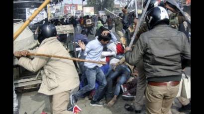 Protestas en India