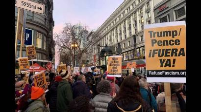 Protestas en Estados Unidos