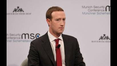 Mark Zuckerberg, presidente y CEO de Facebook
