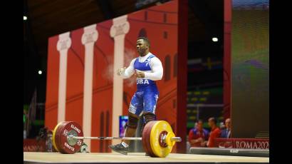 El cienfueguero Olfides Sáez fue uno de los titulares cubanos en el recién finalizado evento.