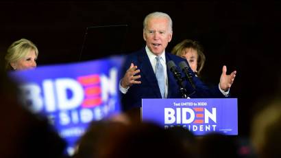 El exvicepresidente norteamericano Joe Biden