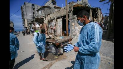 Israel tenía reportados hasta el jueves 3 035 casos confirmados, de ellos 45 en estado crítico y 12 muertos, mientras autoridades sanitarias palestinas reportaron 84 contagiados con el Covid-19, incluyendo nueve en  Gaza