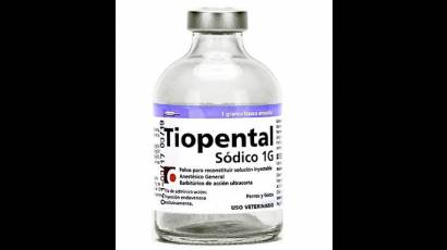 Tiopental sódico