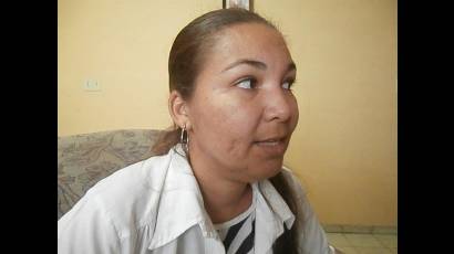 Doctora holguinera Yaniurkis Herrera