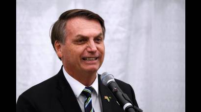 Presidente de Brasil, Jair Bolsonaro.