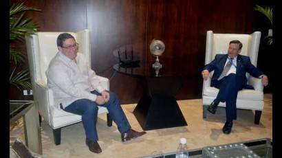 Canciller de Cuba en su primera visita oficial a Panamá