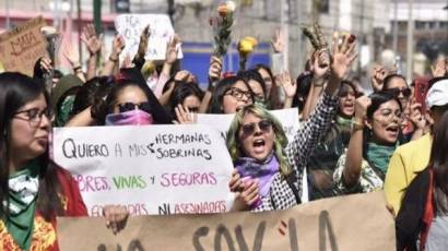 Marcha de mujeres