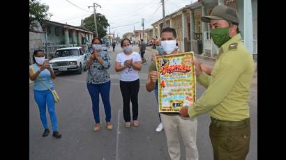 La UJC reconoce el empeño de los jóvenes del Minint por mantener el orden público en tiempos de la COVID-19