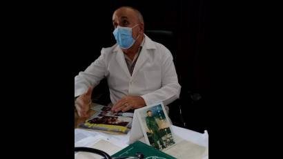 El doctor José Hernández Hernández, director del hospital provincial pediátrico Eliseo Noel Caamaño